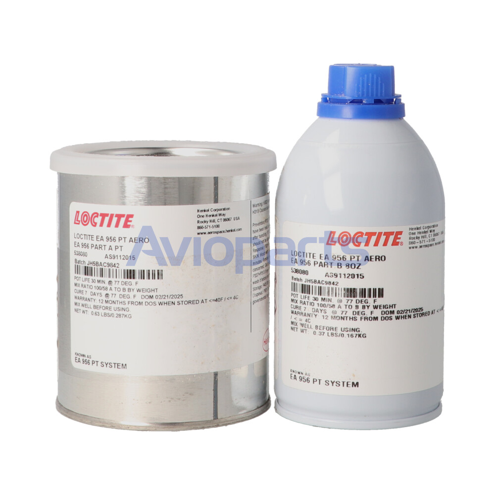 LOCTITE EA 956 AERO ADHESIVE: EPOXY,A/B , SIZE 1 PT( HYSOL EA956 )